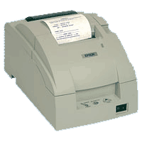 Чековые принтеры EPSON. Матричные и термопринтеры. TMU-220.  Для ресторанов, кафе, баров. Не большие размеры и высокая надежность.